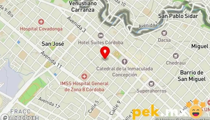 mapa de Instalaciones electricas ,residencial y comercial Servicio de instalación eléctrica en Córdoba