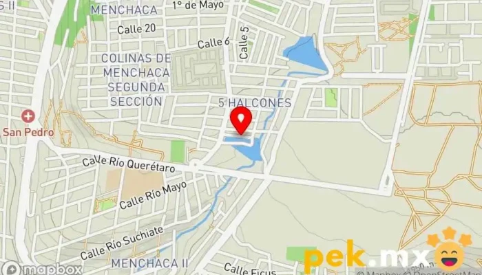 mapa de Instalaciones Eléctricas SG Electricista en Santiago de Querétaro