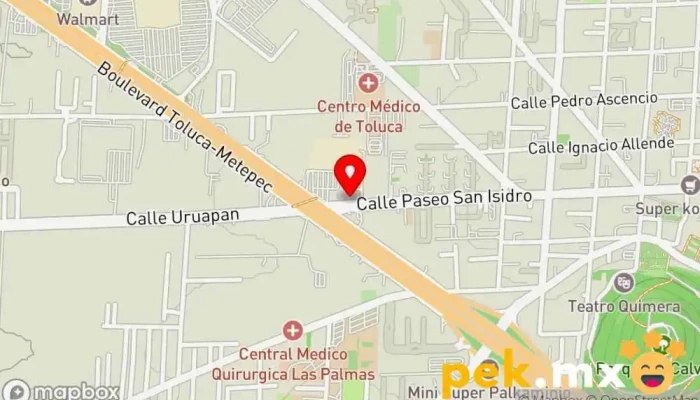 mapa de Instalaciones eléctricas y mantenimiento residencial, comercial e industrial Electricista, Compañía eléctrica, Persona de mantenimiento, Contratista mecánico en Metepec