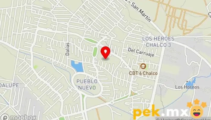 mapa de Instalaciones Eléctricas y Plomería Fontanero en Estado de México