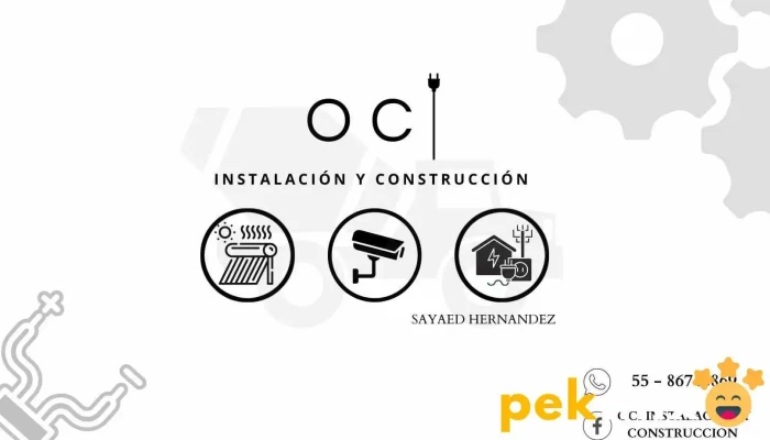 Instalaciones Oci Electricista Plomero Circuito Cerrado Camaras Calentadores Solares Remodelaciones Mantenimiento Opiniones - Ciudad de México
