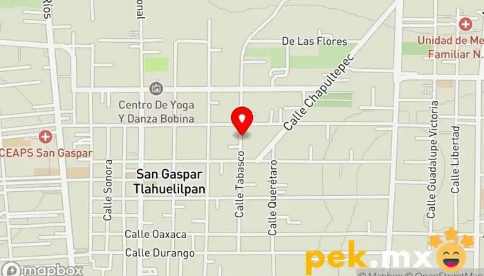 mapa de INSTALACIONES VILLA Electricista en San Gaspar Tlahuelilpan