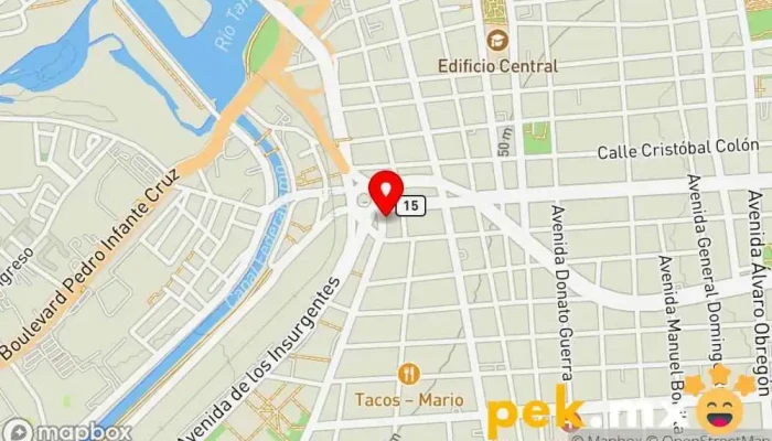 mapa de Integradora Eléctrica Universal Electricista en Culiacán Rosales