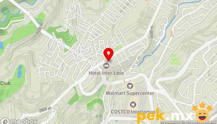 mapa de InterDomicilio Contratista de albañilería, Servicio de limpieza, Electricista, Servicio de limpieza doméstica, Servicio de cuidado de viviendas en Naucalpan de Juárez