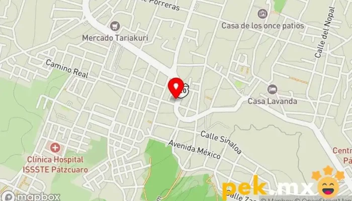 mapa de INTERELECTRIC Electricista en Pátzcuaro