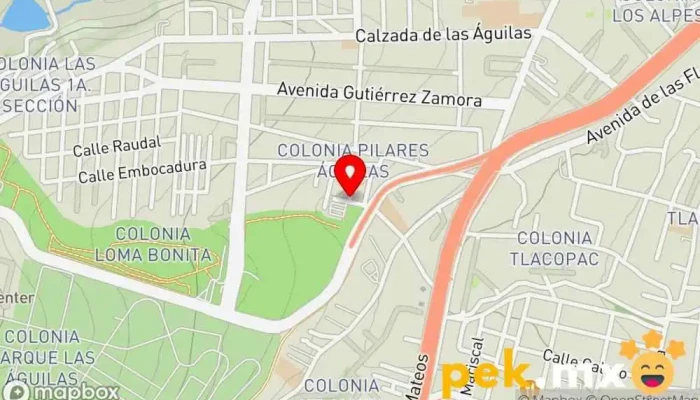 mapa de IOMEGA Electricista en Álvaro Obregón, Ciudad de México