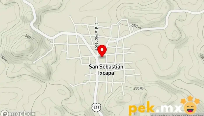 mapa de Ixcapa Parque en San Sebastián Ixcapa