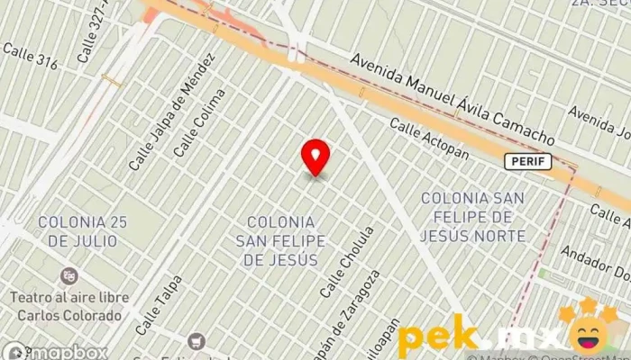 mapa de Jc Soluciones Mx Electricista en Gustavo A. Madero, Ciudad de México