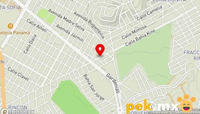 mapa de KDNA Multiservicios Mx. Contratista de acabado de interiores, Albañil, Constructor de aparcamientos techados y pérgolas, Constructor de casas personalizadas, Servicio de instalación eléctrica, Ingeniero, Servicio de impermeabilización en Mazatlán