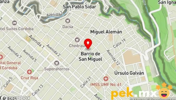 mapa de La Llave Mágica Cerrajero en Córdoba