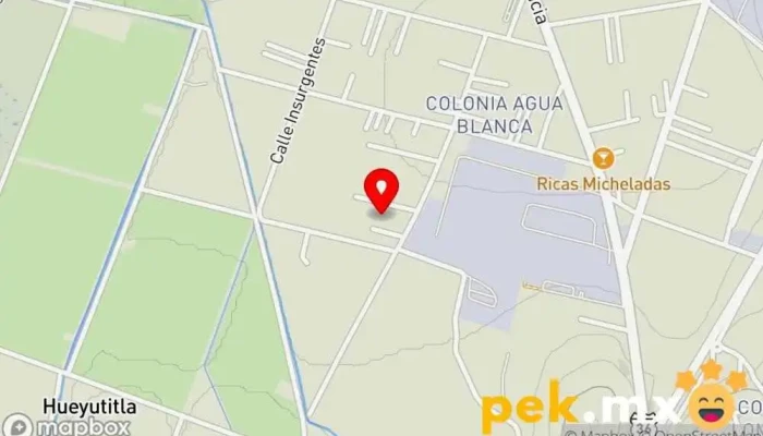 mapa de LABORATORIOS AEROSOL  en San Nicolás Tlazala