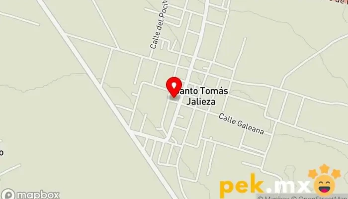 mapa de Letras Santo Tomás Jalieza Atracción turística en Santo Tomás Jalieza