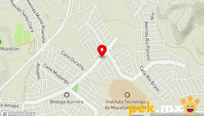 mapa de Light Services Electricidad Y Sonido  en Mazatlán