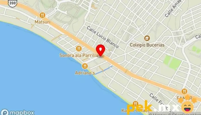 mapa de Locksmith Brandon's cerrajería Cerrajero en Bucerías