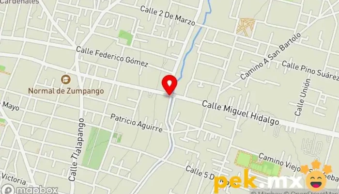 mapa de LOS KOREANOS Servicio de reparación de sistemas eléctricos para automóviles en Zumpango de Ocampo