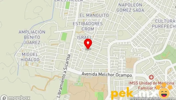 mapa de Luis Orozco Electricista en Cdad. Lázaro Cárdenas