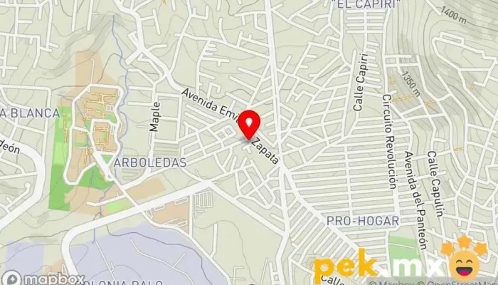 mapa de LYP SOELO Electricista en Emiliano Zapata
