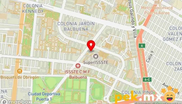 mapa de MANTENIMIENTO A SUBESTACIONES ELECTRICAS CDMX Electricista en Venustiano Carranza, Ciudad de México
