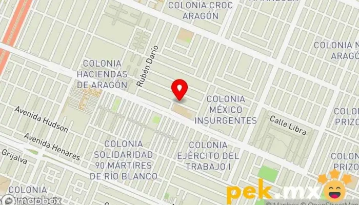 mapa de Mantenimiento Eléctrico Industrial (M.E.I.) Electricista en Ecatepec de Morelos