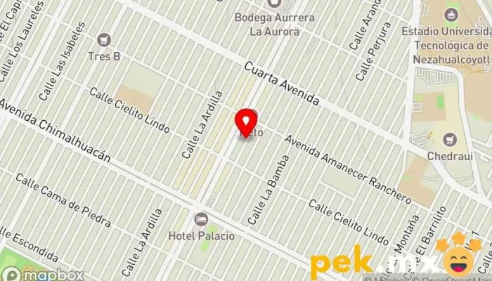 mapa de Mantenimiento hermanos Ramírez Herrero, Electricista, Persona de mantenimiento, Pintor en Cdad. Nezahualcóyotl