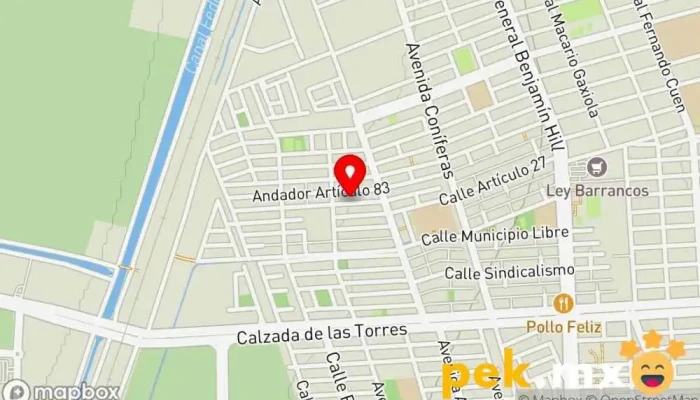 mapa de Mantenimiento LoRey Electricista en Culiacán Rosales