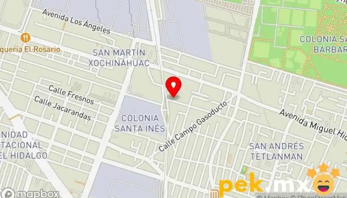 mapa de Mantenimiento y Pruebas a Sistemas Eléctricos Servicio de instalación eléctrica en Azcapotzalco, Ciudad de México