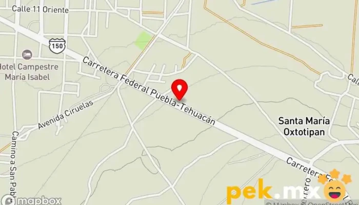 mapa de Mantenimiento y Soluciones para el Hogar @Consorcio Ocotlán Empresa de construcción, Albañil, Contratista de demolición, Electricista, Contratista de excavación, Pintor, Fontanero, Contratista de estuco en Tepeaca