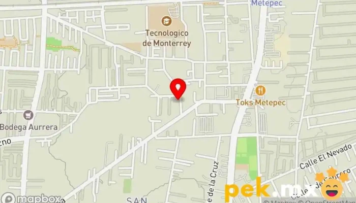 mapa de Mantenimientos, Electricidad y Plomeria Persona de mantenimiento en San Salvador Tizatlalli
