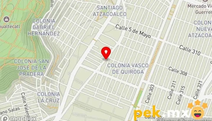 mapa de MANTENIRAPID Electricista, Pintura, Fontanero en Gustavo A. Madero, Ciudad de México