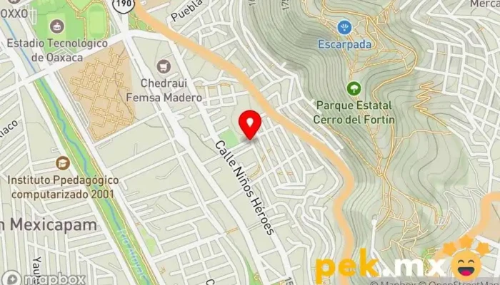 mapa de Martell Servicio de reparación de sistemas eléctricos para automóviles en Oaxaca de Juárez