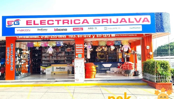 Material Eléctrico - Eléctrica Grijalva Sucursal Pensil - Sta María La Ribera
