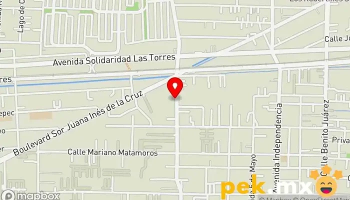 mapa de Material Electrico La Leña Tienda de electricidad en San Mateo Atenco