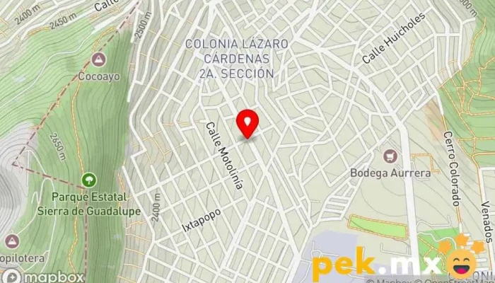 mapa de Material Eléctrico La Presa Electricista en Tlalnepantla