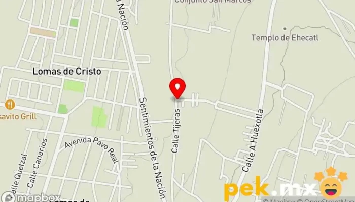mapa de Material Eléctrico Los Gatos Electricista en Texcoco de Mora