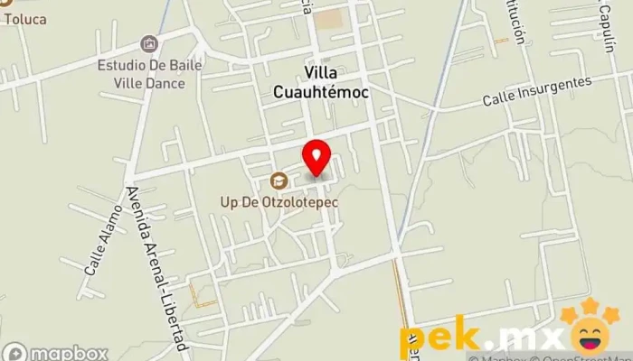 mapa de Material eléctrico y plomería casa albert Ferretería en Villa Cuauhtémoc