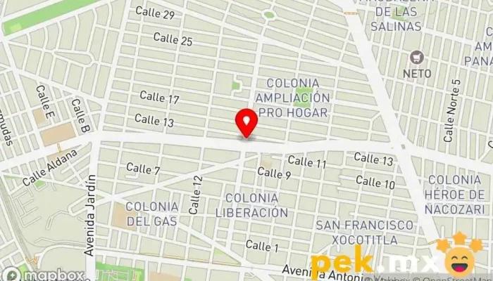 mapa de MC Distribuidora Eléctrica Tienda de electricidad, Tienda de iluminación en Azcapotzalco