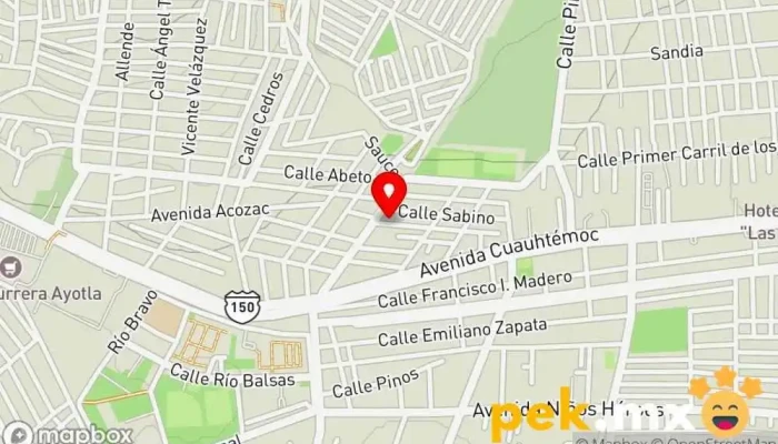mapa de Mecanica Automotriz y Servicio Electrico Automotriz Los Polilla Taller mecánico en Ixtapaluca