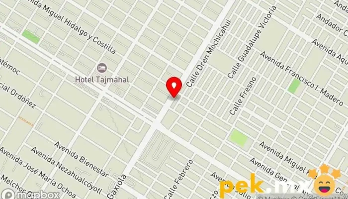 mapa de MEI - Material Eléctrico e Iluminación - Mercantil Eléctrica Industrial de Los Mochis - Sucursal Macario Gaxiola Tienda de electricidad en Los Mochis