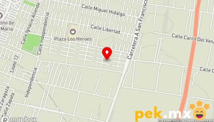 mapa de MultiServicio Electrónico Persona de mantenimiento en Ixtapaluca