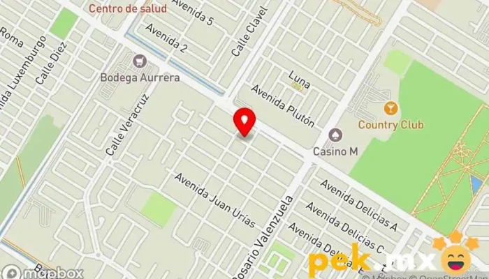 mapa de Multiservicios El Winas Electricista en Los Mochis