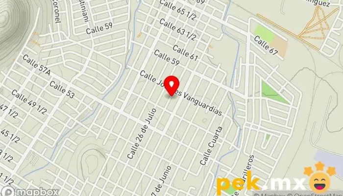 mapa de MULTISERVICIOS JM Electricista en Chihuahua