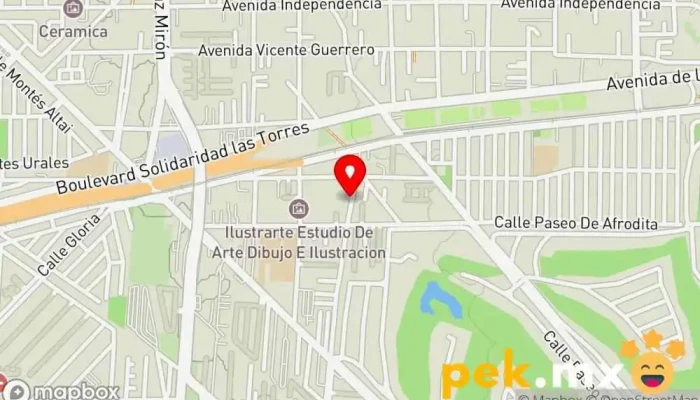 mapa de Multiservicios Quetzalcoatl Taller de reparaciones eléctricas en San Francisco Coaxusco