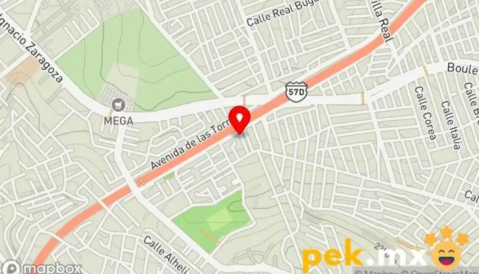 mapa de Multiservicios Rosales Electricista en Cdad. López Mateos