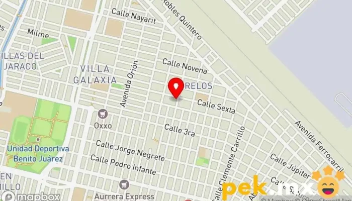 mapa de Multiservicios Santana Electricista en Mazatlán