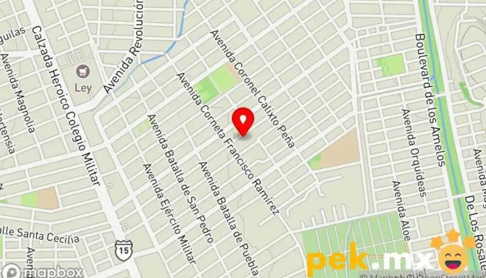 mapa de Multiservicios Wilson Plomería Y Electricidad Fontanero, Compañía eléctrica en Culiacán Rosales