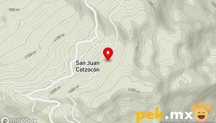 mapa de Municipio de San Juan Cotzocón Oaxaca Oficina de la Administración en María Lombardo de Caso