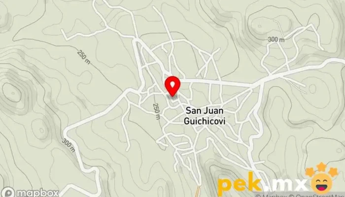 mapa de Municipio de San Juan Guichicovi Oficinas de empresa en San Juan Guichicovi