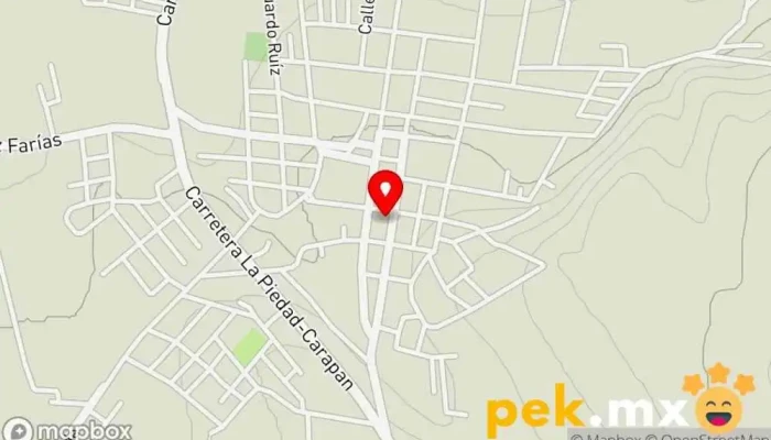 mapa de Municipio de Tlazazalca Oficina de la Administración en Tlazazalca