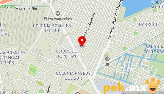 mapa de Nicrova Servicios Electricista Plomero Constructor en San Lorenzo la Cebada