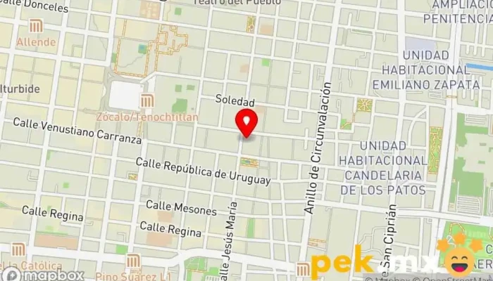 mapa de Nittomex Electricista en Cuauhtémoc, Ciudad de México